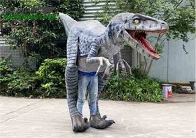 Realistisches animatronisches Dinosaurier-Kostüm für Partys